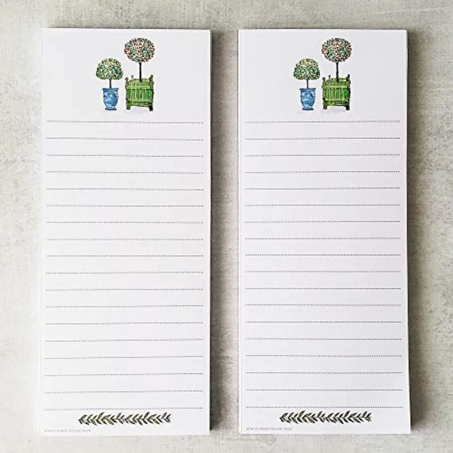 Versailles Topiary Refrigerator Notepads - SET OF TWO PADS
Versailles Topiary Refrigerator Notepads - SET OF TWO PADS
