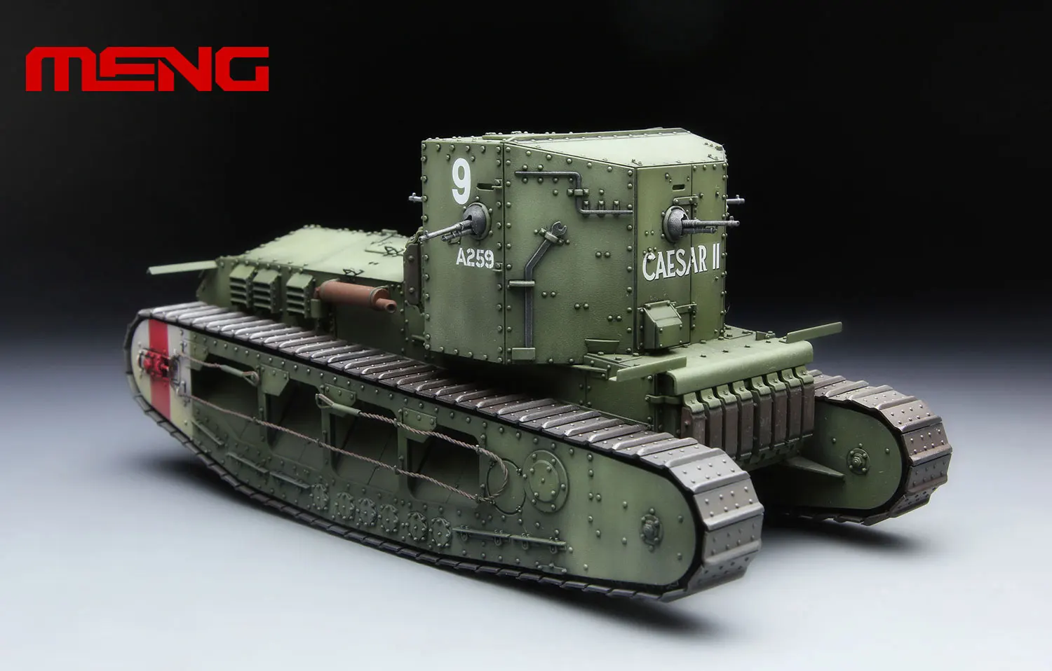 MENG TS-021 Mk. A Whippet British Medium Tank model building kits 1/35 scale
MENG TS-021 Mk. A Whippet British Medium Tank model building kits 1/35 scale