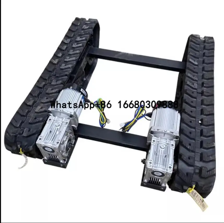 Rubber Track Platform/Rubber Tracked Undercarriage Chassis for All Terrain Robot
Rubber Track Platform/Rubber Tracked Undercarriage Chassis for All Terrain Robot