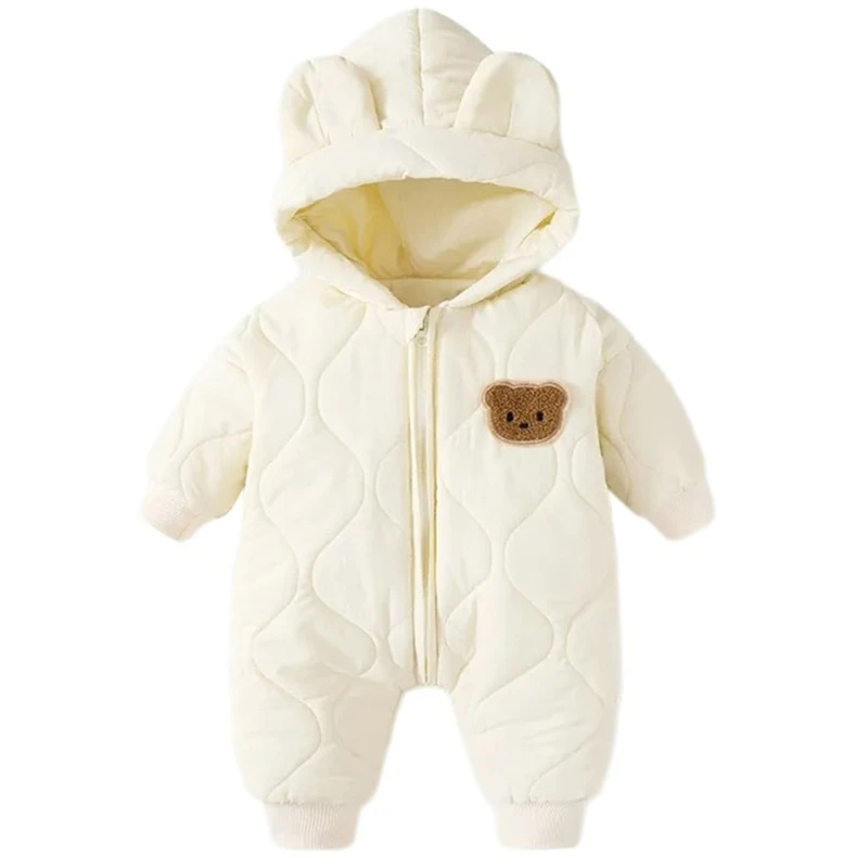 QX2D Warm and Soft Baby Jumpsuit Fleece Lined Toddler Autumn Winter Romper Hooded
QX2D Warm and Soft Baby Jumpsuit Fleece Lined Toddler Autumn Winter Romper Hooded