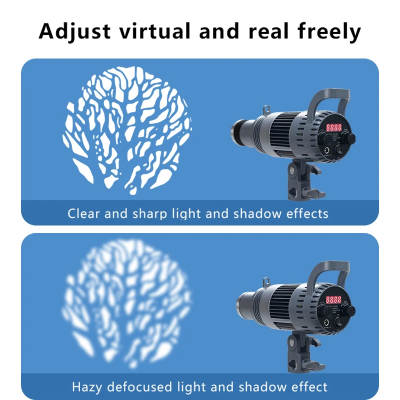YONGEER ZX50 COB Spotlight Fill Light Bowens Mount Conical Optical Snoot Kit Photography Studio Video Lighting Projector
YONGEER ZX50 COB Spotlight Fill Light Bowens Mount Conical Optical Snoot Kit Photography Studio Video Lighting Projector