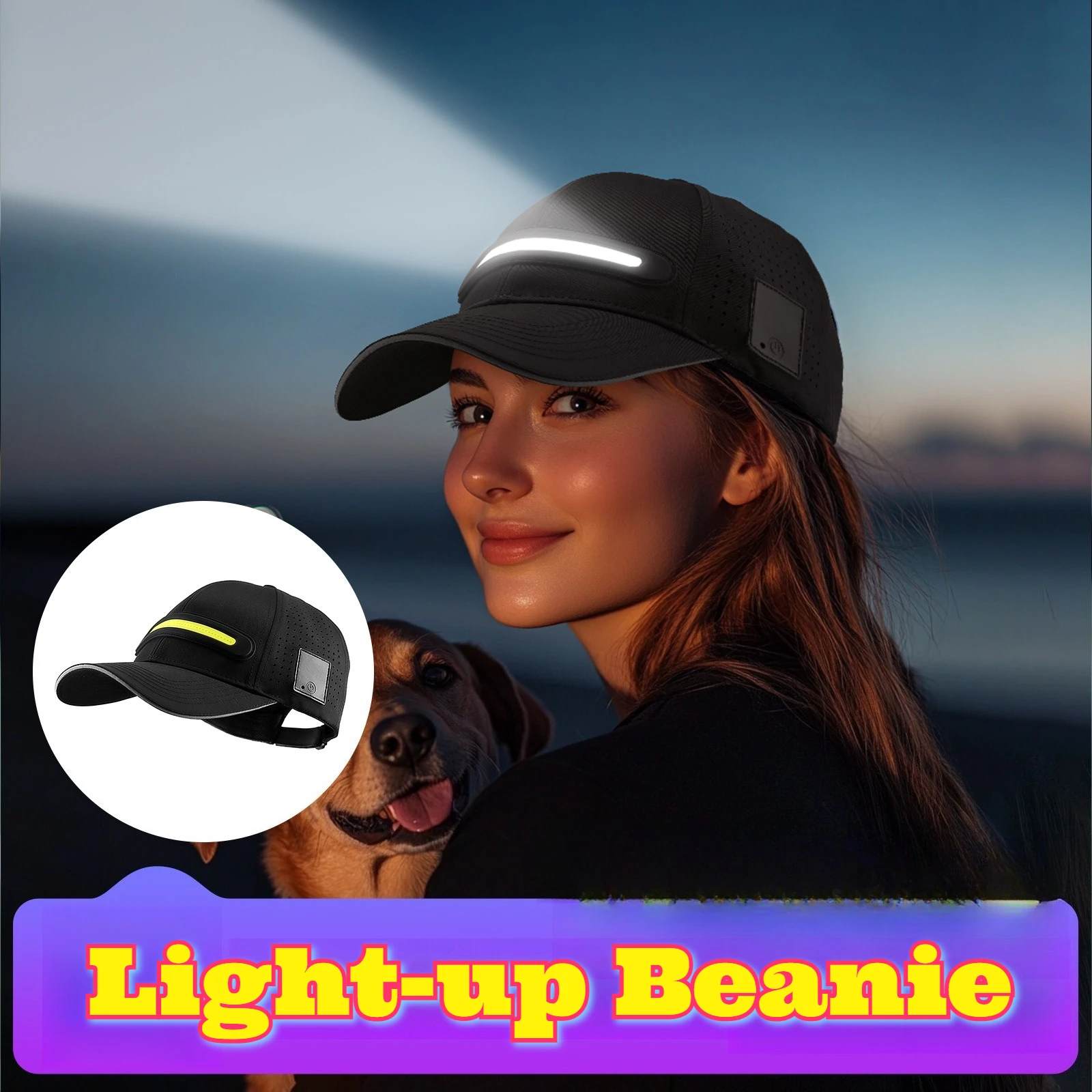 LED Cap Headlamp Light Up Hat Outdoor Night Fishing Cycling Exploration Hiking Camping Bright Illumination Adjustable Headwear
LED Cap Headlamp Light Up Hat Outdoor Night Fishing Cycling Exploration Hiking Camping Bright Illumination Adjustable Headwear