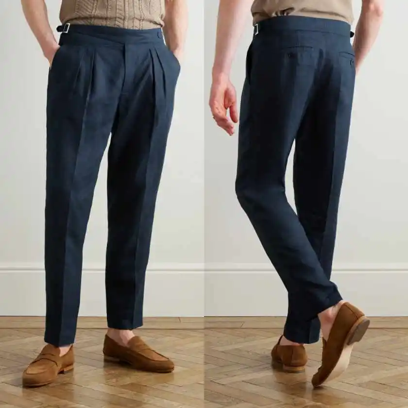 Spring And Summer Men Pants Thin Linen 1 Piece Trousers Formal Business Office Work Casual Daily Party Customized
Spring And Summer Men Pants Thin Linen 1 Piece Trousers Formal Business Office Work Casual Daily Party Customized