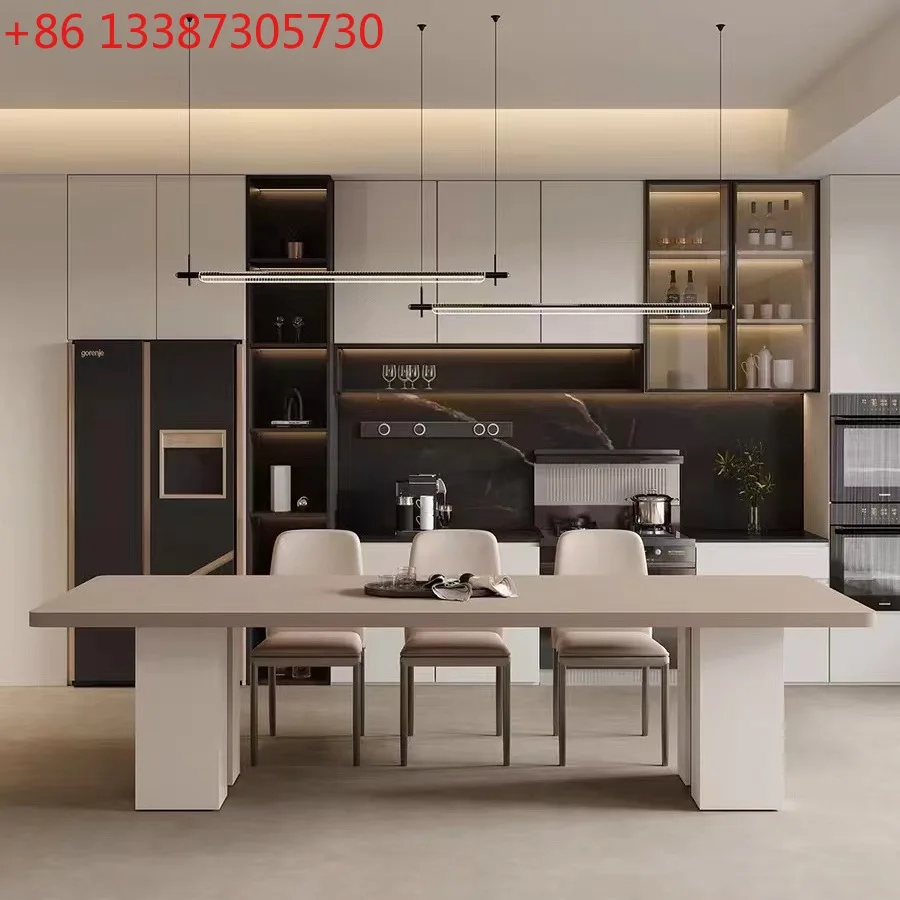 Italian minimalist rock slab dining table modern simple household large rectangular dining table
Italian minimalist rock slab dining table modern simple household large rectangular dining table