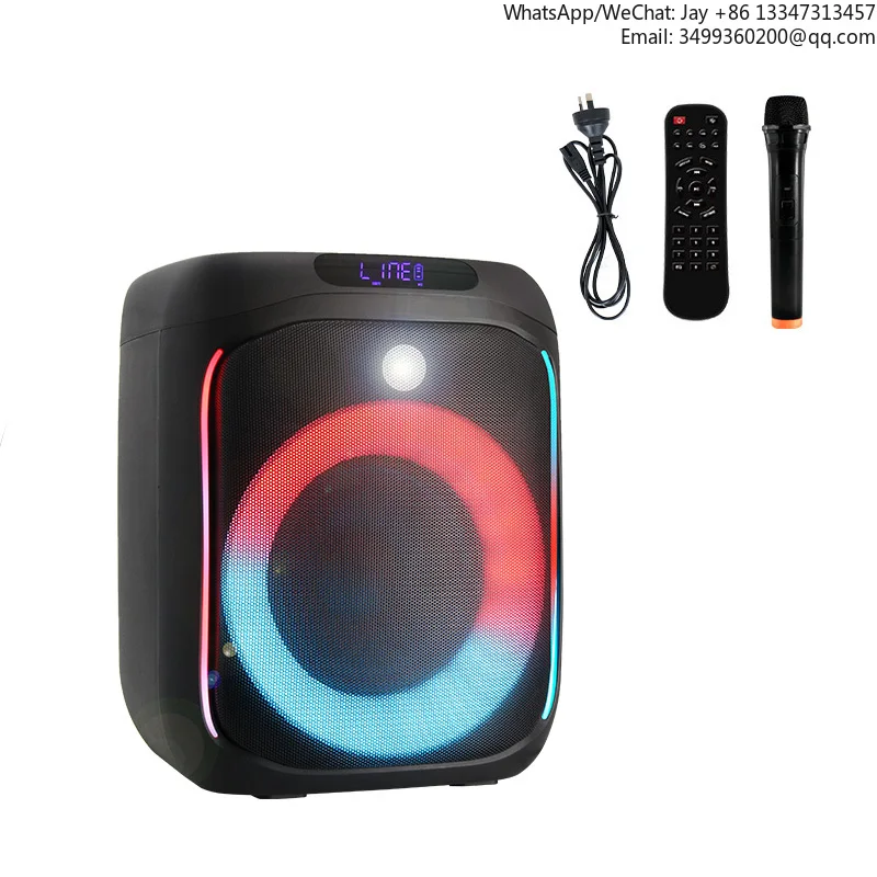 ZJZ-2060 6.5 Inch Mini Portable Outdoor Wireless Speaker Blue-tooth PA Party Audio Amplifier With RGB Light For Mobile Phone Use
ZJZ-2060 6.5 Inch Mini Portable Outdoor Wireless Speaker Blue-tooth PA Party Audio Amplifier With RGB Light For Mobile Phone Use