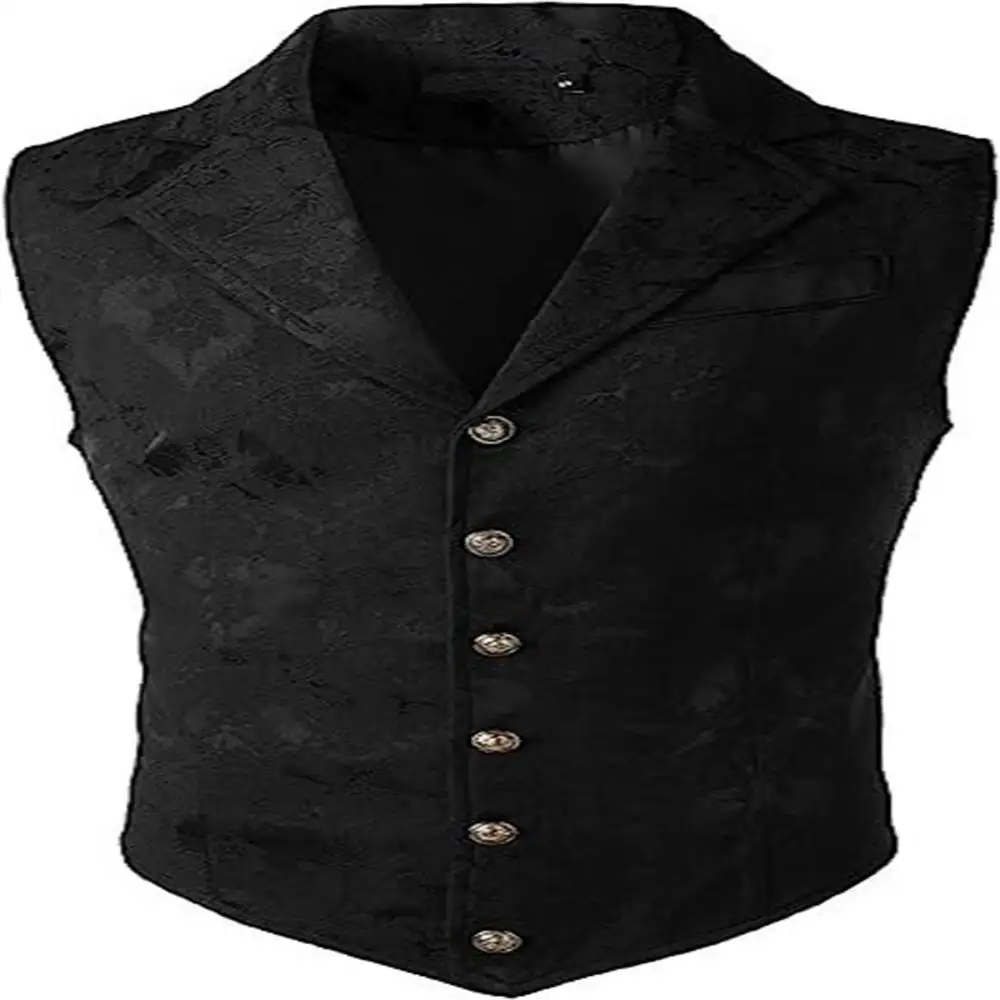 Busin Sle loween Costume Vest Men's Faion Slim Fit Casual Briti Retro Jaet Youth ular f High Collar Vest
Busin Sle loween Costume Vest Men's Faion Slim Fit Casual Briti Retro Jaet Youth ular f High Collar Vest