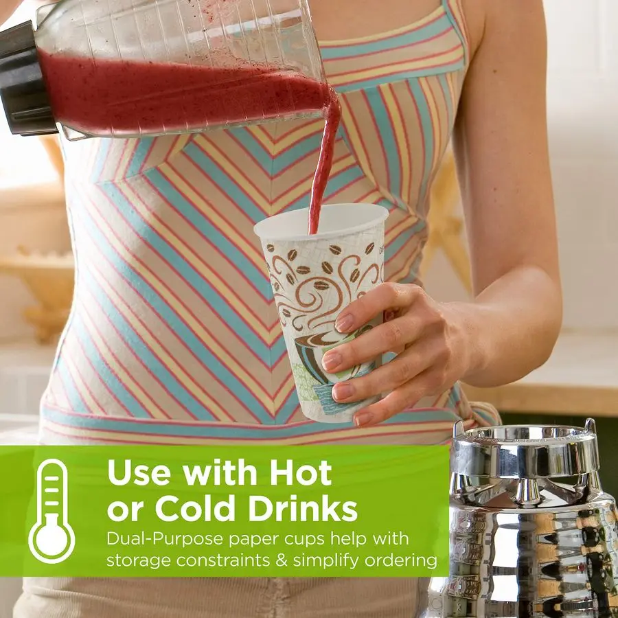 Паперовые кофейные чашки PerfecTouch на 12 унций с крышками от GP PRO, дизайн Coffee Haze, 300 чашек и крышки 50 одноразовых стаканчиков и крышек в упаковке
Паперовые кофейные чашки PerfecTouch на 12 унций с крышками от GP PRO, дизайн Coffee Haze, 300 чашек и крышки 50 одноразовых стаканчиков и крышек в упаковке