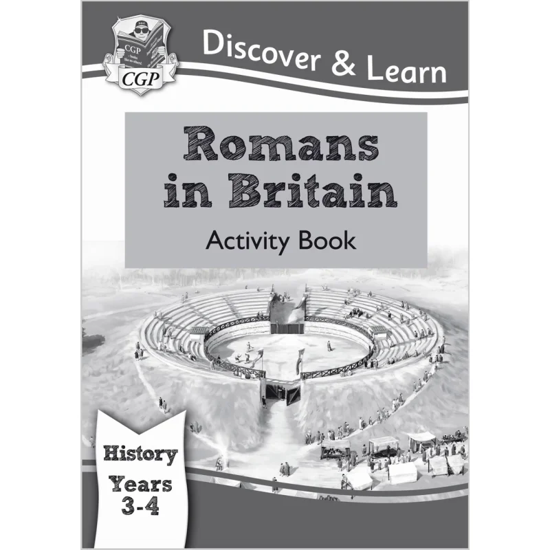 KS2 History Discover Learn Romans In Britain Activity Book Years 3 4 CGP Books Coordination Group Publications 9781782941989
KS2 History Discover Learn Romans In Britain Activity Book Years 3 4 CGP Books Coordination Group Publications 9781782941989