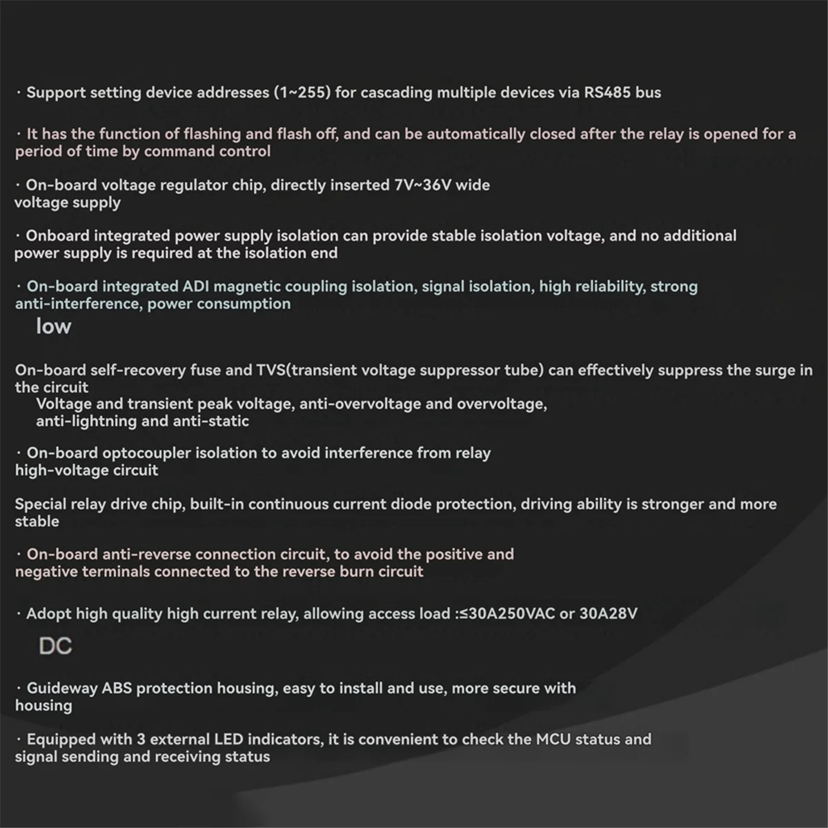 Розничная торговля! 4-канальный релейный модуль на DIN-рейку, протокол Modbus RTU RS485, релейный модуль сильного тока, схема защиты от различной изоляции
Розничная торговля! 4-канальный релейный модуль на DIN-рейку, протокол Modbus RTU RS485, релейный модуль сильного тока, схема защиты от различной изоляции