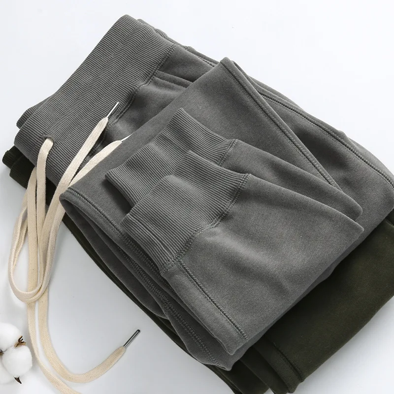 Japanese retro heavy terry elastic waist sweatpants men's cotton casual versatile sports cuffs spring and autumn trousers
Japanese retro heavy terry elastic waist sweatpants men's cotton casual versatile sports cuffs spring and autumn trousers