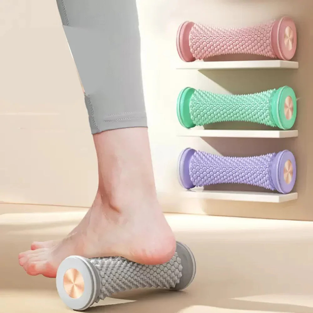 Foot Massage Roller Ergonomic Yoga Plantar Foot Roller Multifunctional Reflexology Foot Massager for Deep Tissue Muscle Massage
Foot Massage Roller Ergonomic Yoga Plantar Foot Roller Multifunctional Reflexology Foot Massager for Deep Tissue Muscle Massage