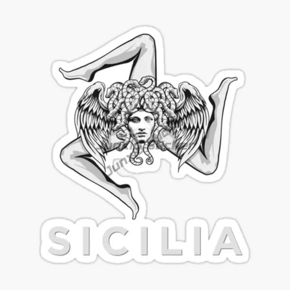 Sicily Italy Flag Laptop Window Car Truck Table Bicycle Motorcycle Off-road Helmet Camper PVC Decal
Sicily Italy Flag Laptop Window Car Truck Table Bicycle Motorcycle Off-road Helmet Camper PVC Decal