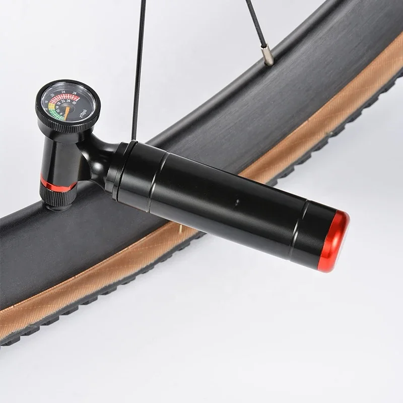 ZOYOSPORTS Насос CO2 с черной головкой и прозрачным манометром из алюминиевого сплава Велосипедный воздушный мини-велосипедный насос CO2
ZOYOSPORTS Насос CO2 с черной головкой и прозрачным манометром из алюминиевого сплава Велосипедный воздушный мини-велосипедный насос CO2