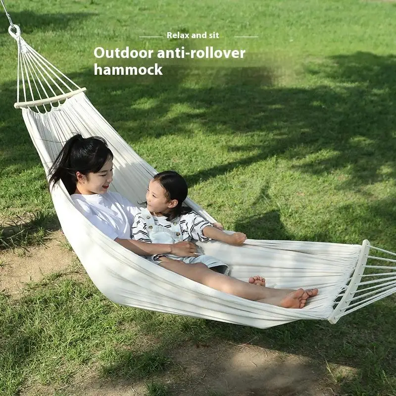 Anti Rollover Hammock 1 People Travel Beach Portable Rest Hanging Bed Chair Outdoor Camping Hammock With Storage Bag
Anti Rollover Hammock 1 People Travel Beach Portable Rest Hanging Bed Chair Outdoor Camping Hammock With Storage Bag