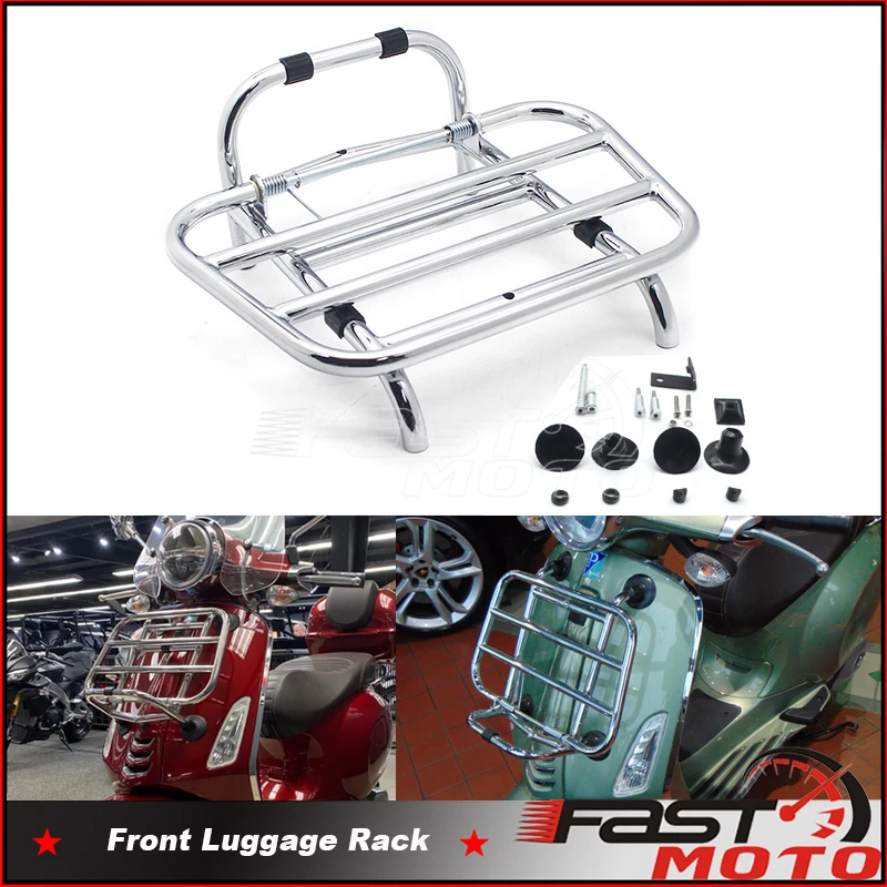 Front Luggage Rack with Bonus Metal Clamp for Primavera 150 Sprint 150 2015-2019 Scooter Luggage Bracket Support Accessories
Front Luggage Rack with Bonus Metal Clamp for Primavera 150 Sprint 150 2015-2019 Scooter Luggage Bracket Support Accessories