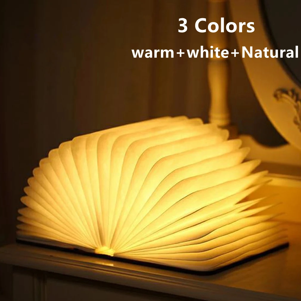 Wooden Book Night Light Folding Magnetic LED Table Lamp Desk Lights Christmas Gifts For Kids Children Bedroom Home Decoration
Wooden Book Night Light Folding Magnetic LED Table Lamp Desk Lights Christmas Gifts For Kids Children Bedroom Home Decoration