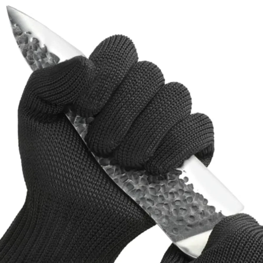 Cut Resistant Gloves Food Grade, Level 5 Protection, Safety Dexterity Cutting Gloves with Stainless Steel Wire for Kitchen Chef
Cut Resistant Gloves Food Grade, Level 5 Protection, Safety Dexterity Cutting Gloves with Stainless Steel Wire for Kitchen Chef