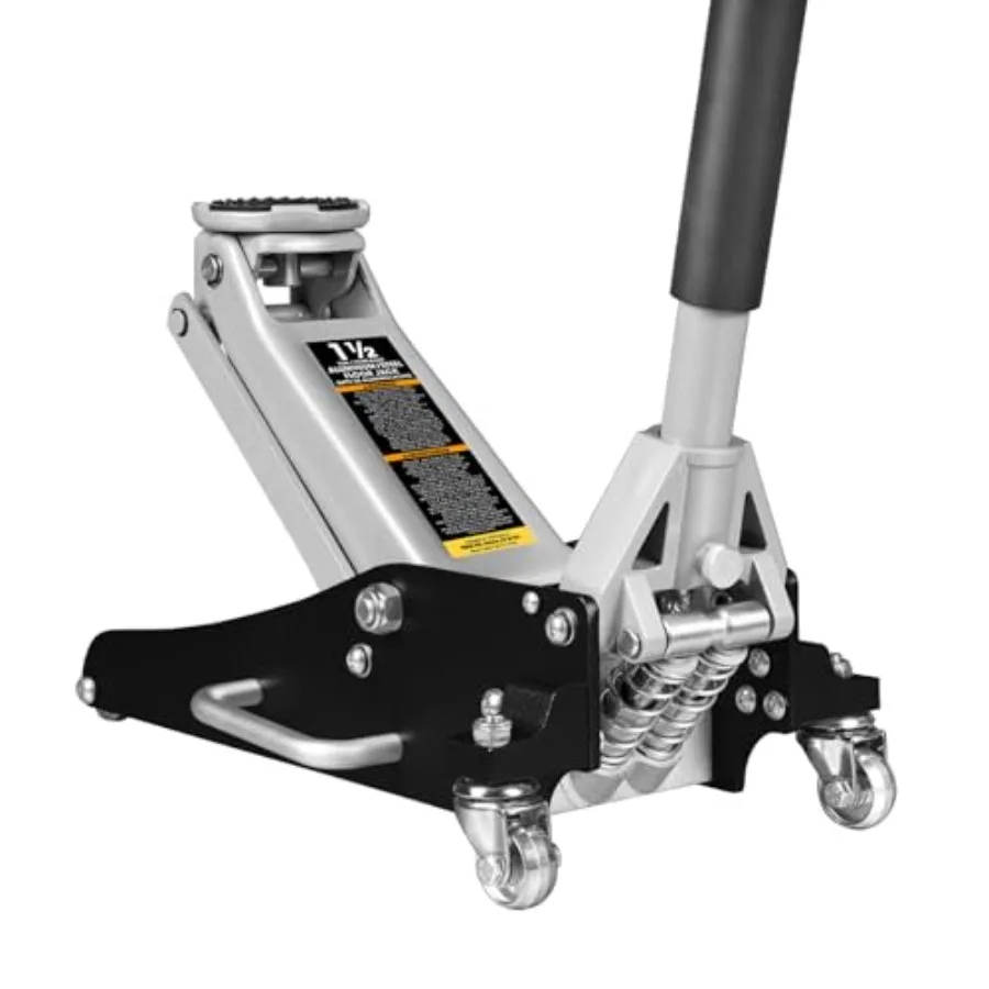 TAM815016L Hydraulic Low Profile Aluminum and Steel Racing Floor Jack with Dual Piston Quick Lift Pump 1.5 Ton 3 000 lb Ccity B
TAM815016L Hydraulic Low Profile Aluminum and Steel Racing Floor Jack with Dual Piston Quick Lift Pump 1.5 Ton 3 000 lb Ccity B