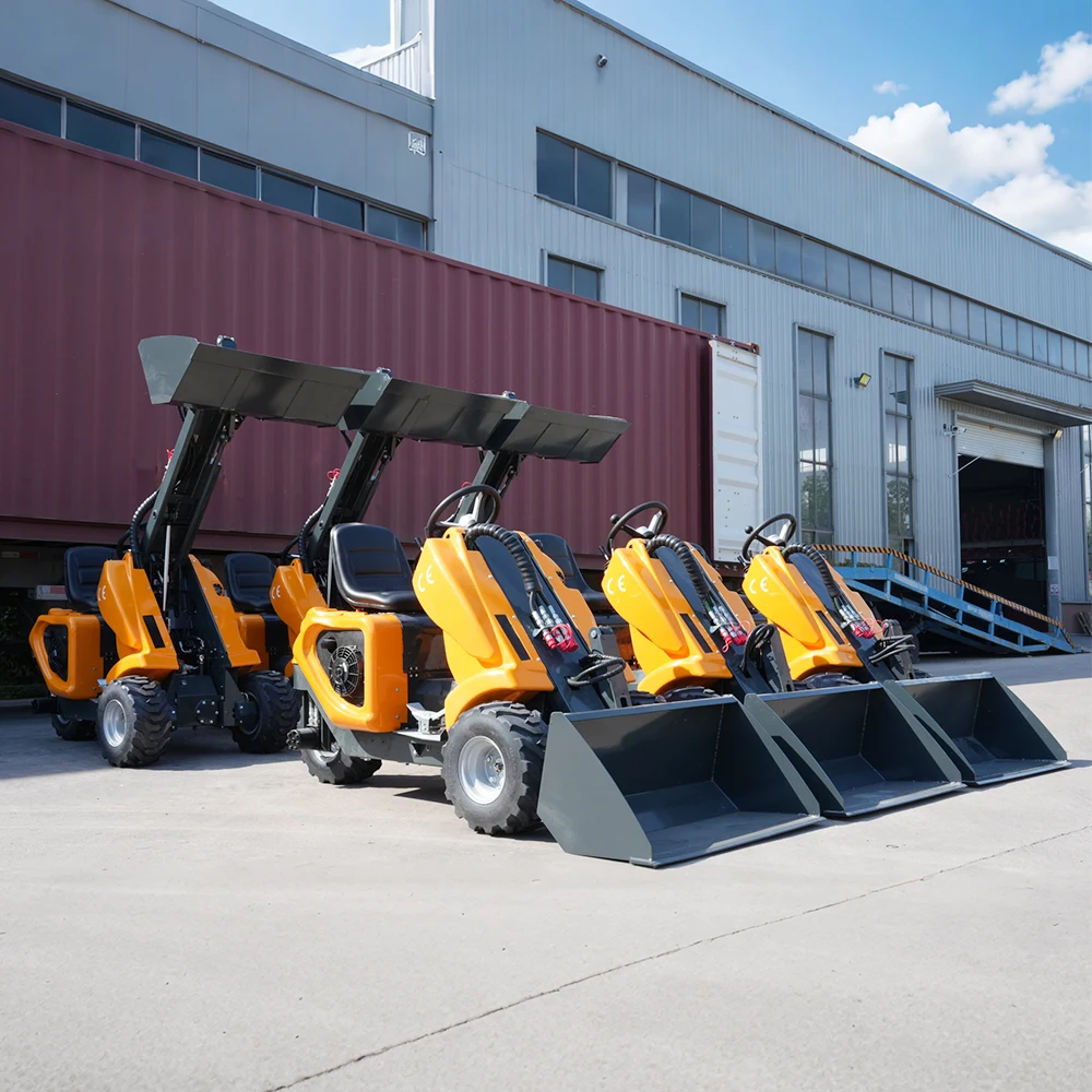Mini Loader Multifunctional Diesel Front Loader Hydraulic Optional Fork Bucket Garden Engineering Machine
Mini Loader Multifunctional Diesel Front Loader Hydraulic Optional Fork Bucket Garden Engineering Machine
