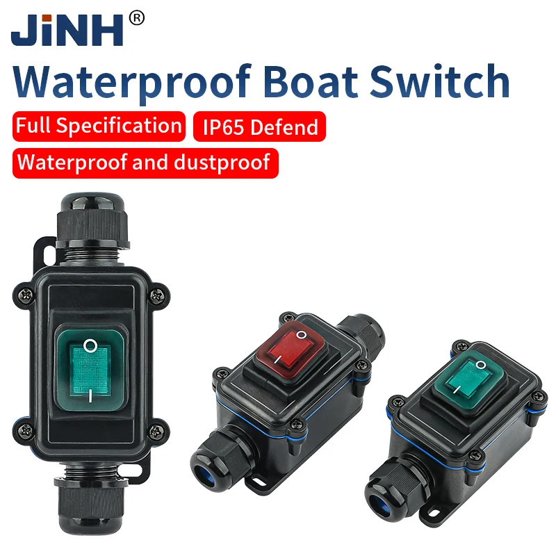IP65 Outdoor Waterproof Ship Type High Power Dustproof CNP721-2T Intermediate Switch Green/Red Button Switch
IP65 Outdoor Waterproof Ship Type High Power Dustproof CNP721-2T Intermediate Switch Green/Red Button Switch