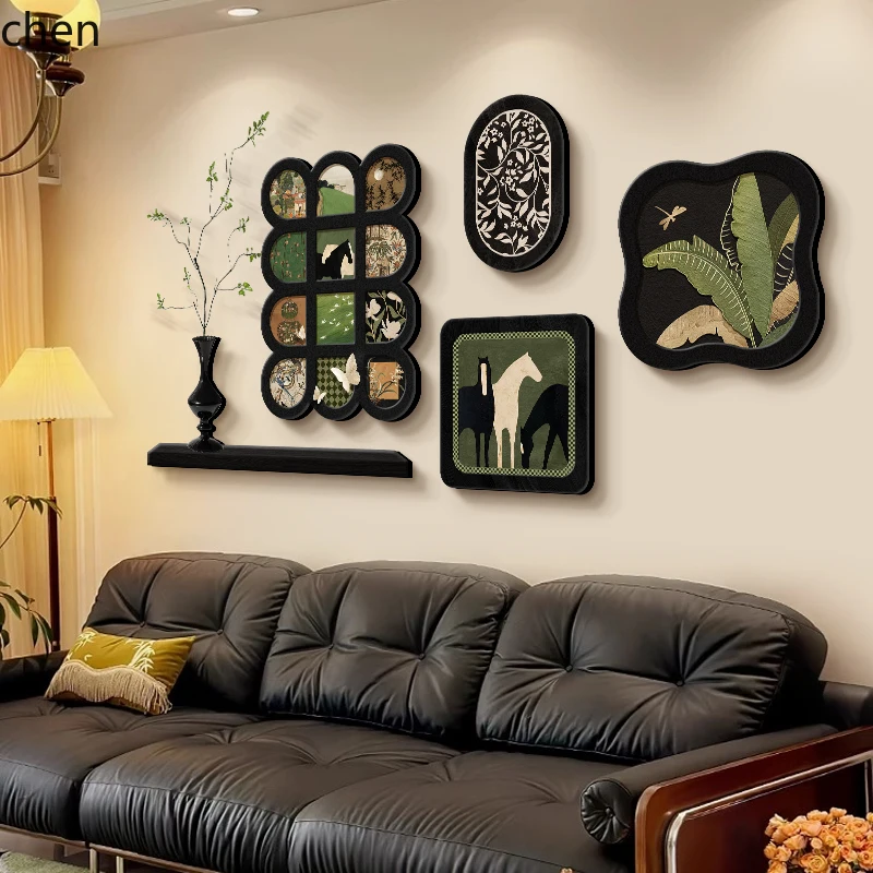 QZT Living Room Decorative Painting Sofa Background Wall Hanging Painting Large White Wall Green Plant Wall Art
QZT Living Room Decorative Painting Sofa Background Wall Hanging Painting Large White Wall Green Plant Wall Art