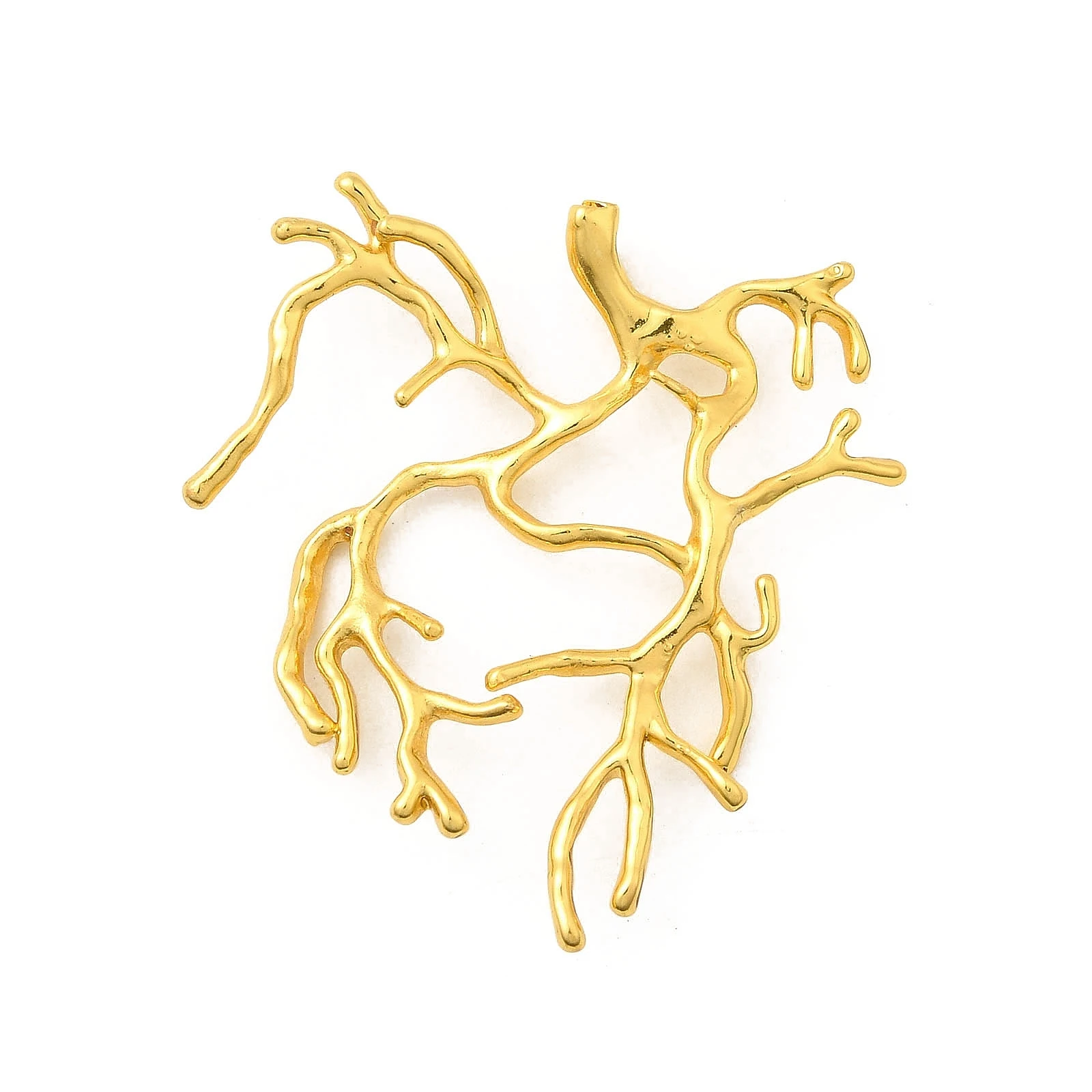 20pcs Brass Pendants Branch Charms 18K Golden Plated for Necklace Earrings DIY Jewelry Making Accessories 33.5x31.5x1.5mm
20pcs Brass Pendants Branch Charms 18K Golden Plated for Necklace Earrings DIY Jewelry Making Accessories 33.5x31.5x1.5mm