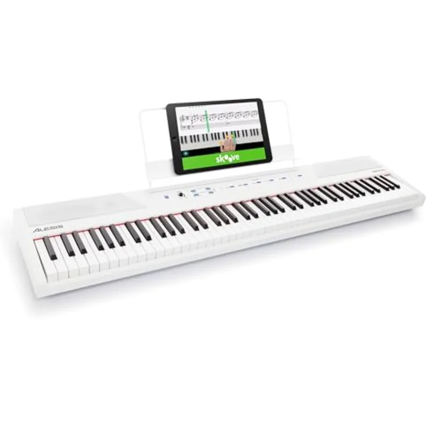 Digital piano for home practice, ABS plastic body, black finish, semi-weighted keys with 2x20W speakers and lesson mode
Digital piano for home practice, ABS plastic body, black finish, semi-weighted keys with 2x20W speakers and lesson mode