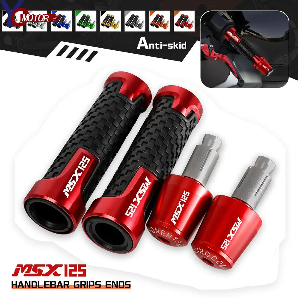 FOR HONDA MSX 125 2014 2015 2016 2017 2018 2019 2020 Motorcycle Accessories handlebar Grips Handle Bar Ends Plug Aluminum Parts
FOR HONDA MSX 125 2014 2015 2016 2017 2018 2019 2020 Motorcycle Accessories handlebar Grips Handle Bar Ends Plug Aluminum Parts