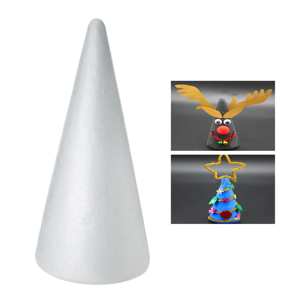 6Pcs Foam Craft Cones White Solid 19x7cm Kids DIY Cone Handcraft Ornament Kindergarten Preschool Children Activity
6Pcs Foam Craft Cones White Solid 19x7cm Kids DIY Cone Handcraft Ornament Kindergarten Preschool Children Activity