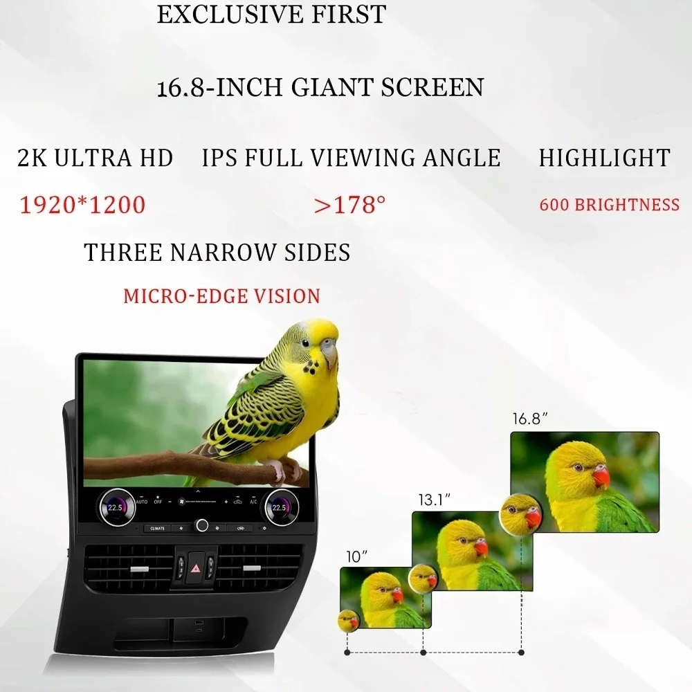 16.8" Android 13 Qualcomm For Prado 120 Lexus GX470 For Toyota Land Cruiser 2002-2009 Carplay Car Intelligent Systems 4G WIFI BT
16.8" Android 13 Qualcomm For Prado 120 Lexus GX470 For Toyota Land Cruiser 2002-2009 Carplay Car Intelligent Systems 4G WIFI BT