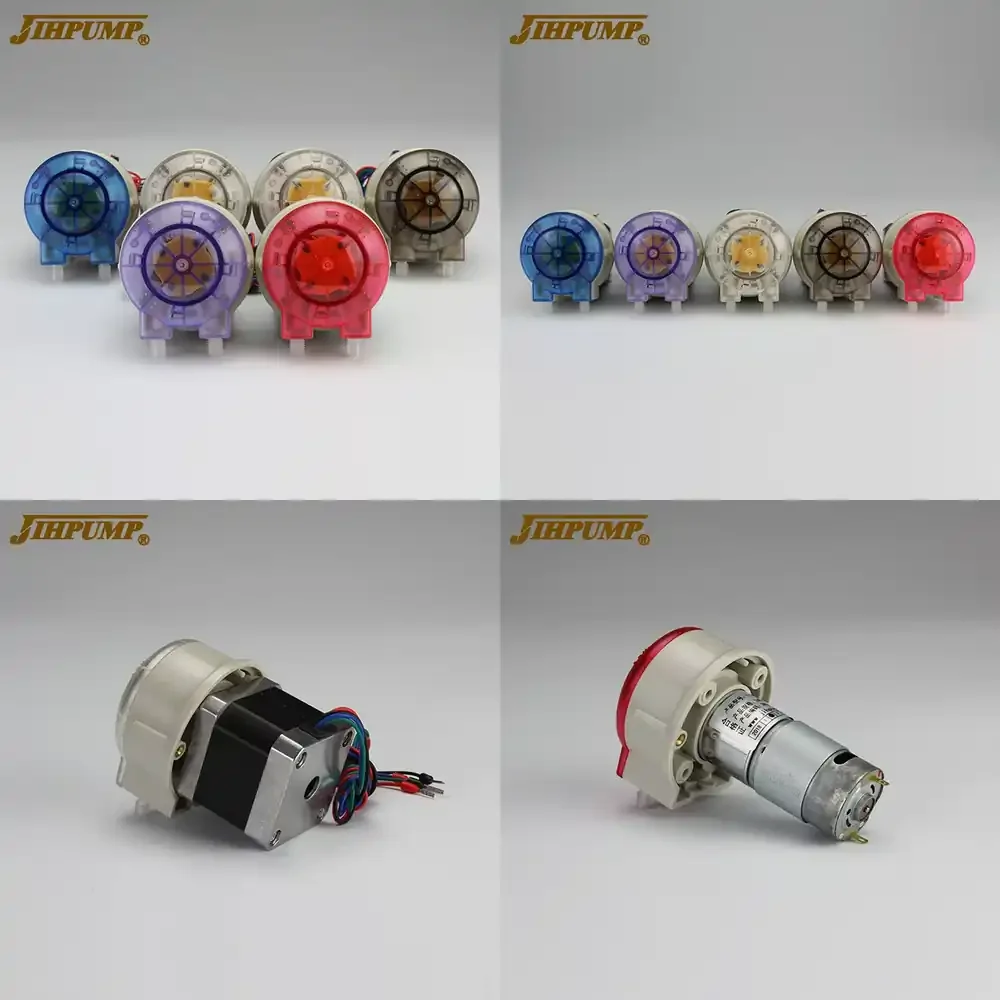 JIHPUMP Low Noise Stepper Motor Peristaltic Pump 12V 24V Customizable Low Pressure Rotary Pump for Inkjet Printer
JIHPUMP Low Noise Stepper Motor Peristaltic Pump 12V 24V Customizable Low Pressure Rotary Pump for Inkjet Printer