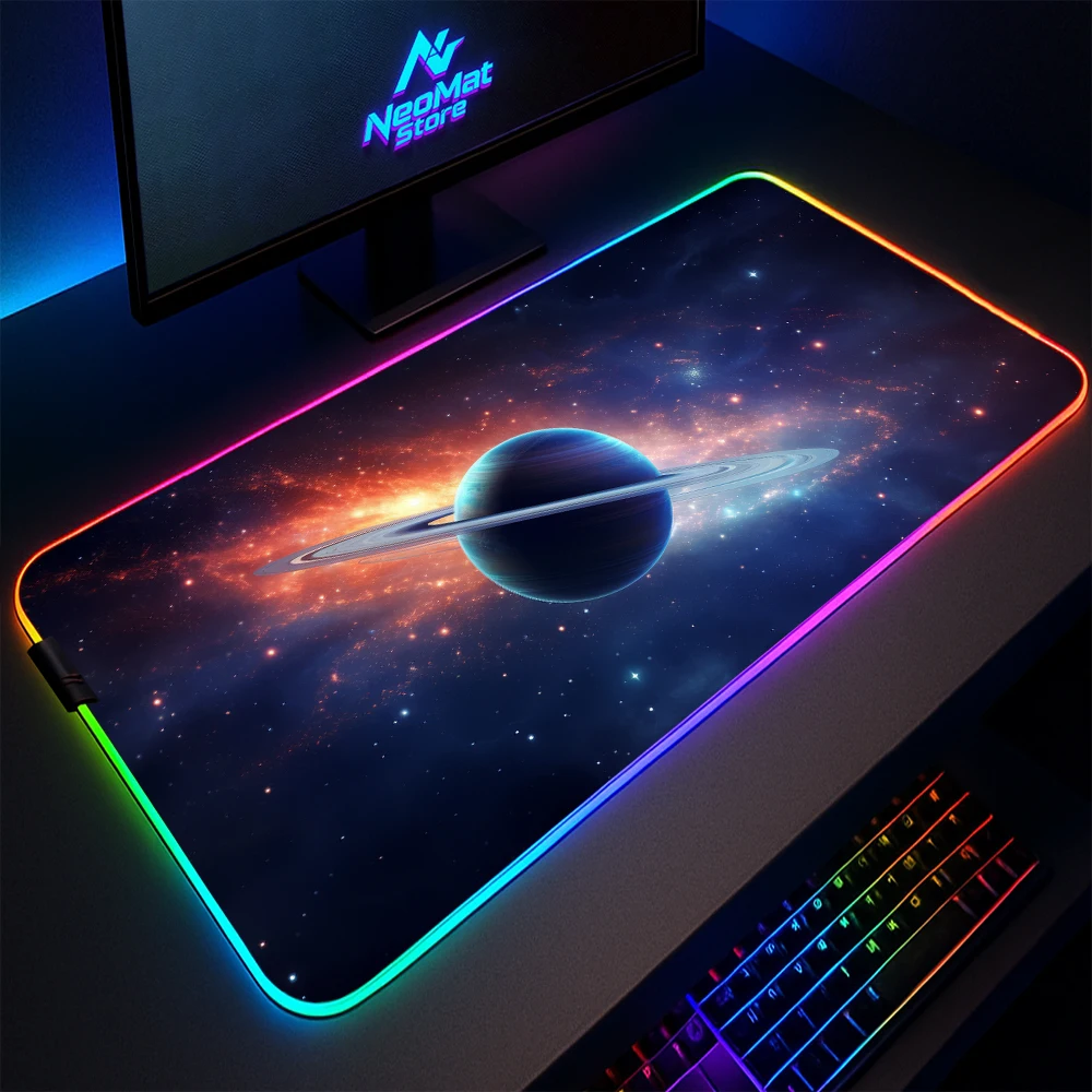 Светящийся коврик для мыши Galaxy, блестящий ковер, коврик с подсветкой, настольный коврик, RGB светодиодные фонари, коврик для мыши, игровой ПК, геймер, украшение, резиновый коврик
Светящийся коврик для мыши Galaxy, блестящий ковер, коврик с подсветкой, настольный коврик, RGB светодиодные фонари, коврик для мыши, игровой ПК, геймер, украшение, резиновый коврик