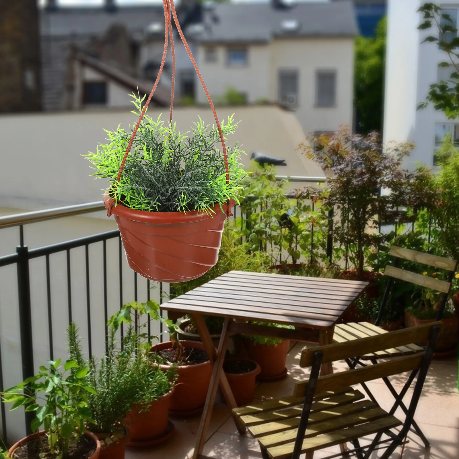 3Pcs Hanging Chlorophytum Flower Pots Plastic Balcony Planters Smooth Texture Home Garden Hanging Basket Ornament
3Pcs Hanging Chlorophytum Flower Pots Plastic Balcony Planters Smooth Texture Home Garden Hanging Basket Ornament