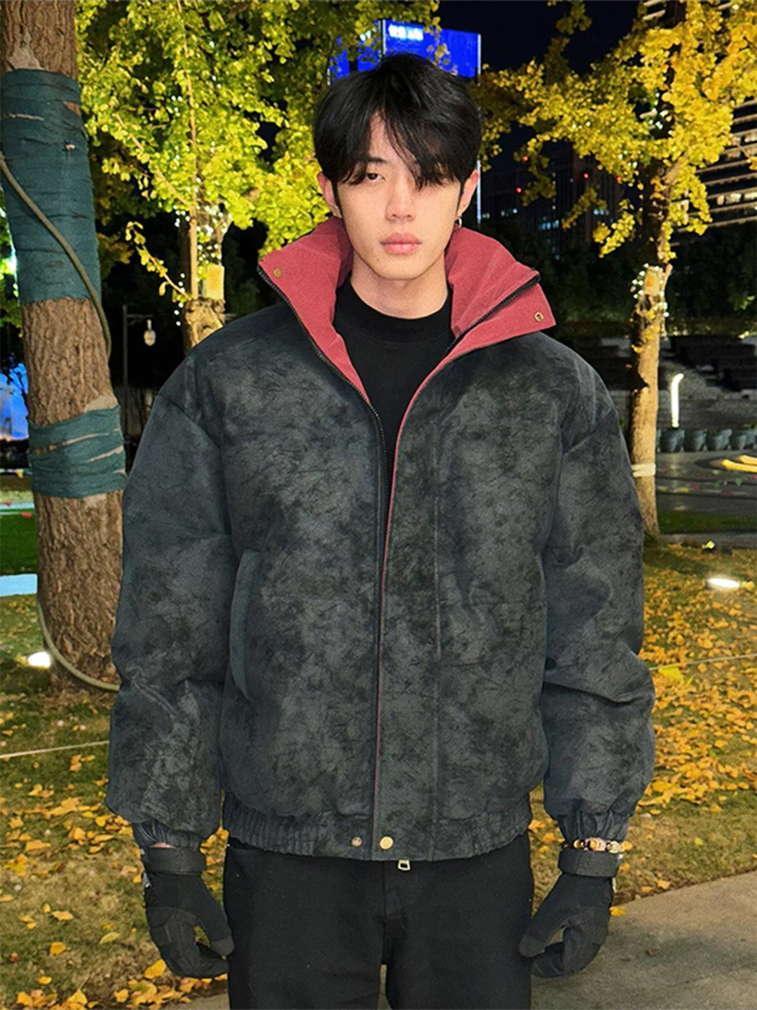 American Dyed Matte Bread Sle ort Cotton Jaet for Men Winter Outerwear Cleanfit Casual Long Sve Zipper Closure
American Dyed Matte Bread Sle ort Cotton Jaet for Men Winter Outerwear Cleanfit Casual Long Sve Zipper Closure