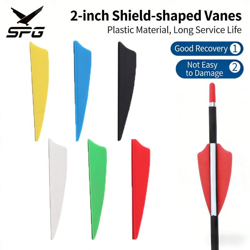 100PCS Arrow Vanes Feathers Archery Compound Bow 2 Inch Shield Fletching Colorful Carbon Fiberglass Arrows Shafts Accessories
100PCS Arrow Vanes Feathers Archery Compound Bow 2 Inch Shield Fletching Colorful Carbon Fiberglass Arrows Shafts Accessories