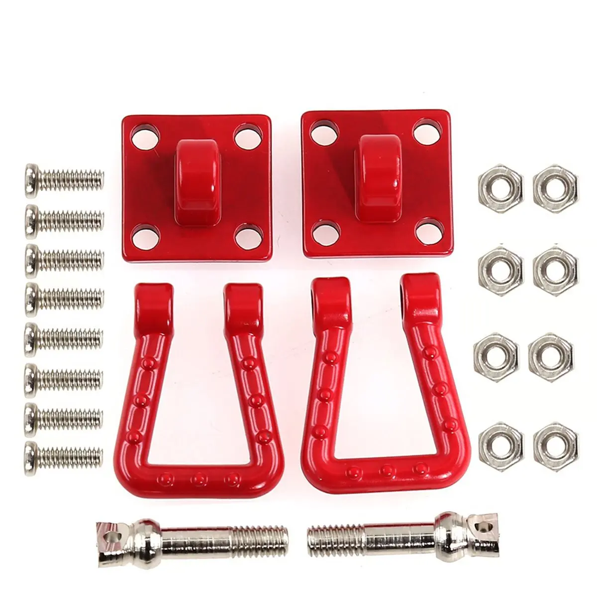 A1186P ~1/10 RC Crawler Car Metal Tow Hook Chain Luggage Rack for TRX4 SCX10 Black
A1186P ~1/10 RC Crawler Car Metal Tow Hook Chain Luggage Rack for TRX4 SCX10 Black
