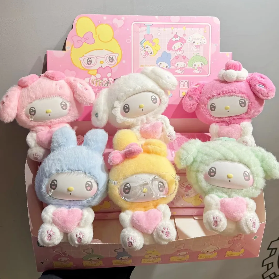 Original Sanrio Blind Box My Melody 50th Anniversary Milk Candy Series Vinyl Plush Bag Pendant Anime Figure Toy Customized Gift
Original Sanrio Blind Box My Melody 50th Anniversary Milk Candy Series Vinyl Plush Bag Pendant Anime Figure Toy Customized Gift