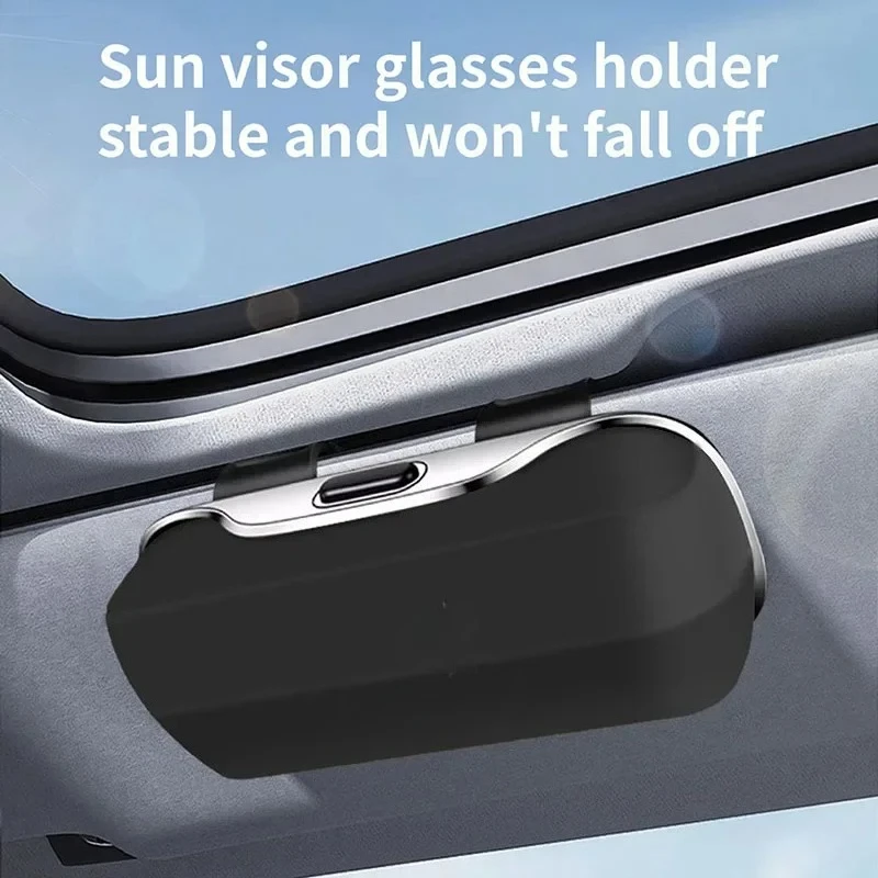 For Polestar Car Sunglasses Holder, ABS Visor Glasses Case Clip Carbon Fiber Texture Car Sun Visor Glasses Box Storage
For Polestar Car Sunglasses Holder, ABS Visor Glasses Case Clip Carbon Fiber Texture Car Sun Visor Glasses Box Storage