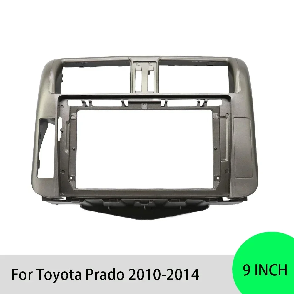 Для Toyota Prado 2010-2014 9-дюймовая рамка приборной панели автомобиля, аксессуары для интерьера, декоративная панель DVD-плеера, Fascia
Для Toyota Prado 2010-2014 9-дюймовая рамка приборной панели автомобиля, аксессуары для интерьера, декоративная панель DVD-плеера, Fascia