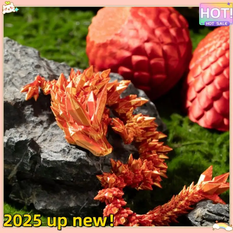 3D Printed Dragon In Egg, Full Articulated Dragon Crystal Dragon With Dragon Egg,Home Office Decor Executive Desk Toys-B Durable
3D Printed Dragon In Egg, Full Articulated Dragon Crystal Dragon With Dragon Egg,Home Office Decor Executive Desk Toys-B Durable