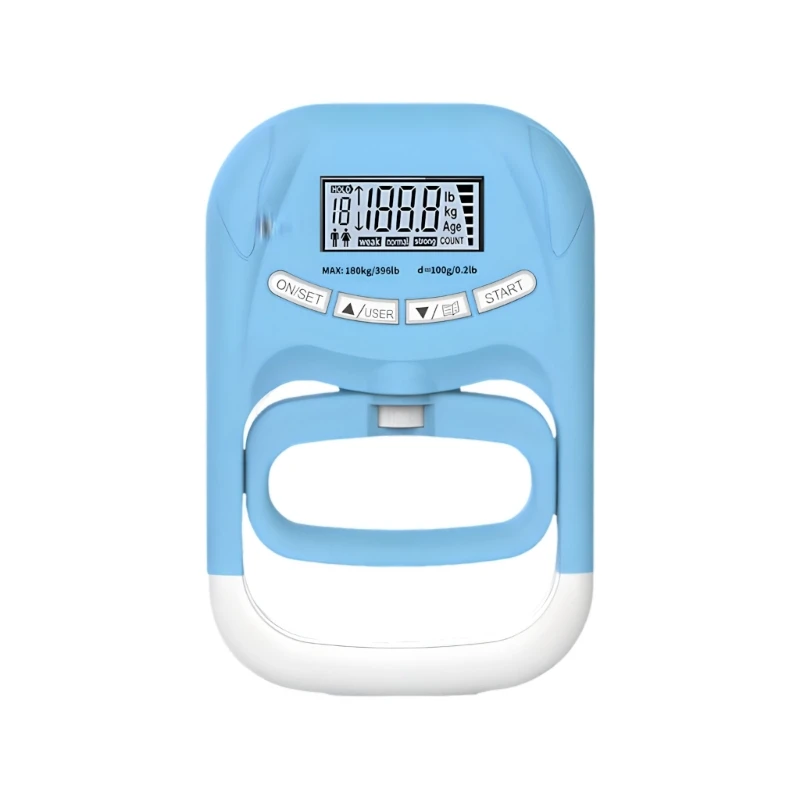 ABS Electronic Grip Strength Meter With LCD Screen For Real Time Data Tracking And Multiple User Memory Storage
ABS Electronic Grip Strength Meter With LCD Screen For Real Time Data Tracking And Multiple User Memory Storage