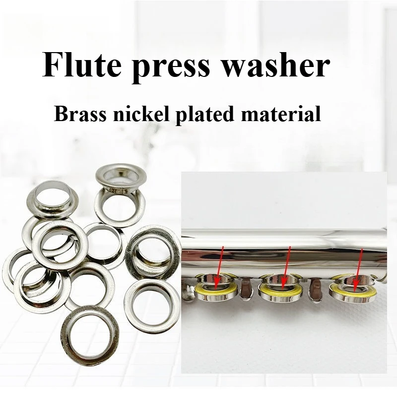 Flute press gasket 16 holes 17 holes, flute copper mat, musical instrument accessories, press plate
Flute press gasket 16 holes 17 holes, flute copper mat, musical instrument accessories, press plate