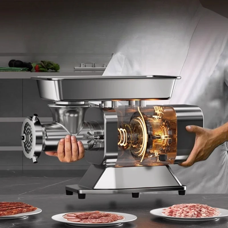 Desktop Meat Grinder Commercial Multifunctional High Power Electric Stainless Steel Enema Machine 
Desktop Meat Grinder Commercial Multifunctional High Power Electric Stainless Steel Enema Machine