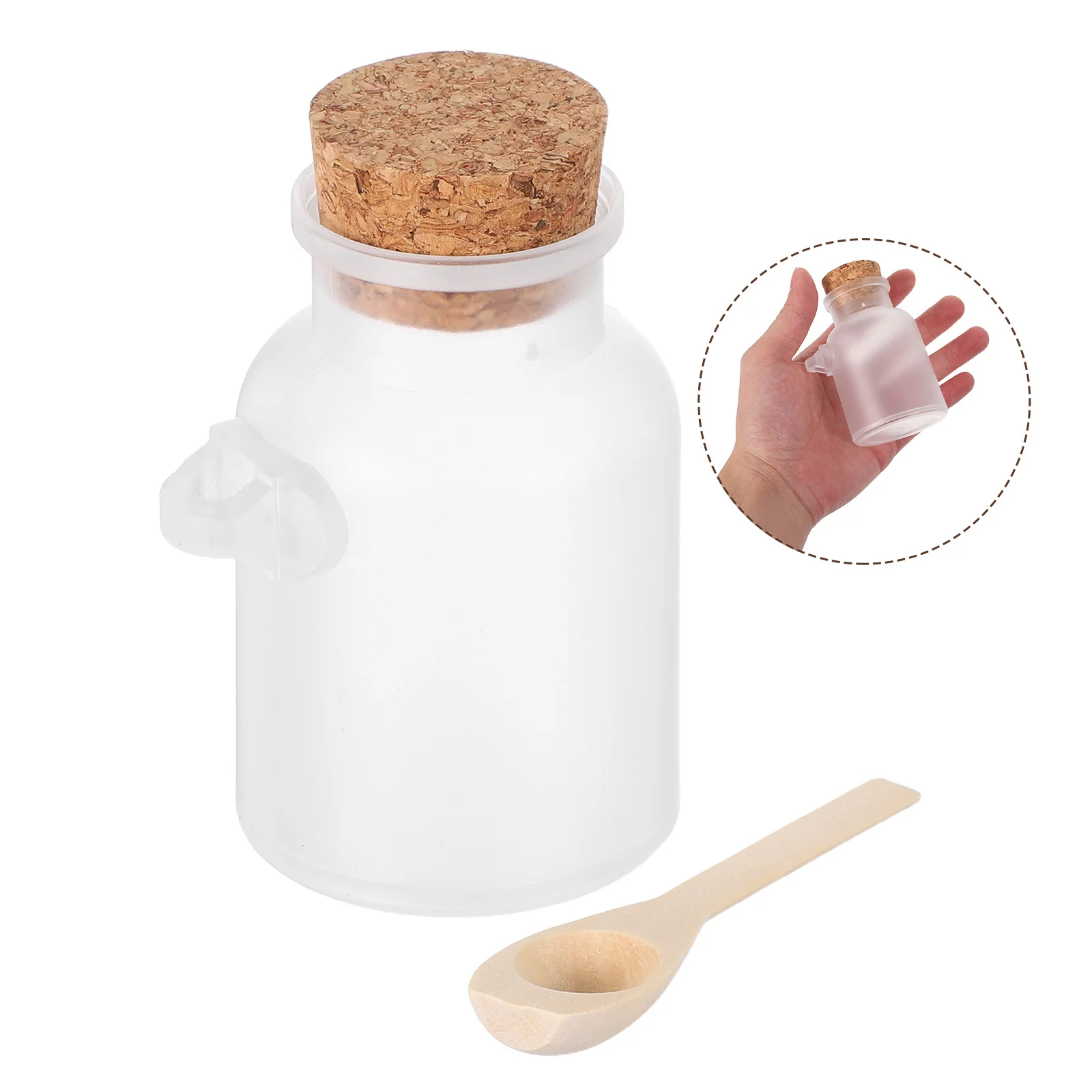 8pcs Frosted Bath Salt Bottle 100Ml Portable Powder Jar Transparent Plastic Corked Container For Mask Powder Cosmetics Shampoo
8pcs Frosted Bath Salt Bottle 100Ml Portable Powder Jar Transparent Plastic Corked Container For Mask Powder Cosmetics Shampoo