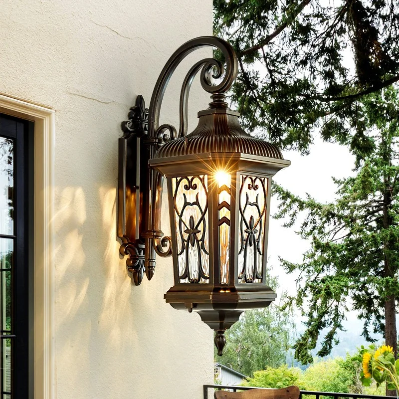 Outdoor Wall Lamp Waterproof Garden Lamp Gate Garden Villa Terrace Doorpost Retro Outdoor Balcony Exterior Wall Lamp
Outdoor Wall Lamp Waterproof Garden Lamp Gate Garden Villa Terrace Doorpost Retro Outdoor Balcony Exterior Wall Lamp