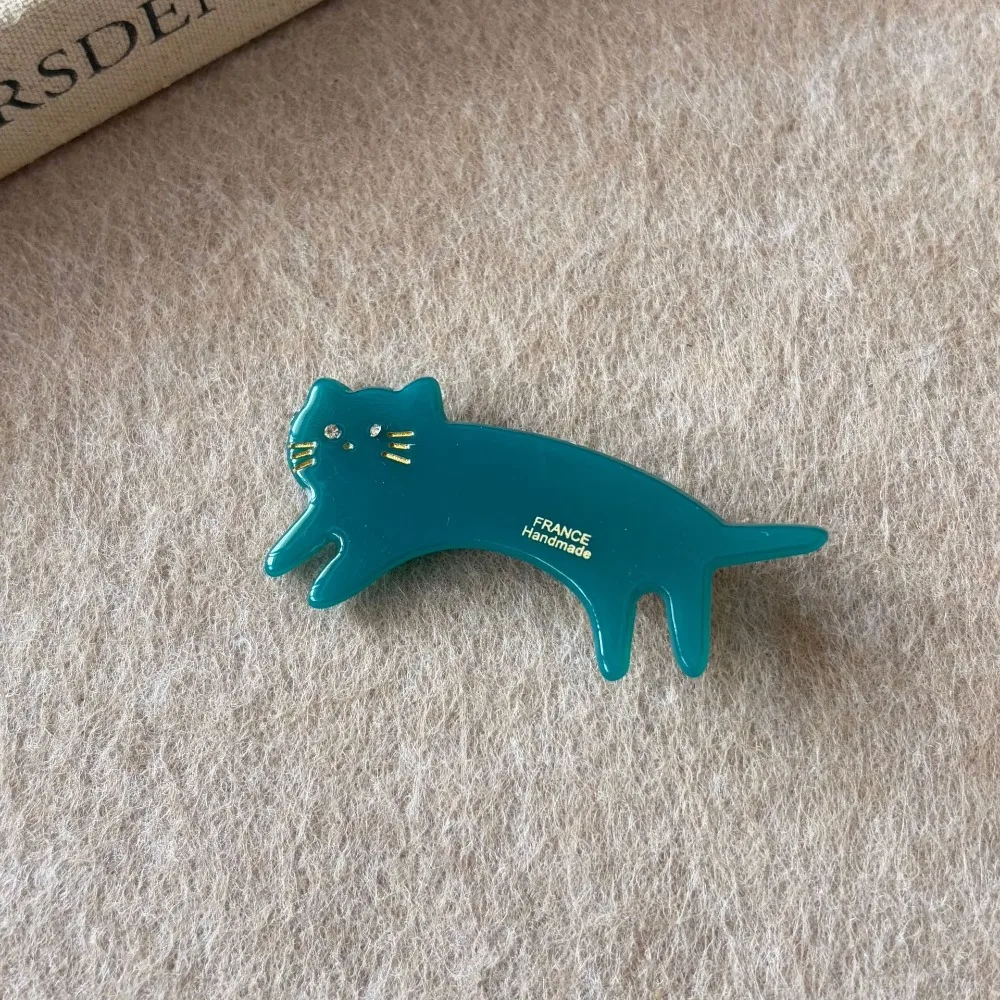 Cute Kitten Cat Shaped Hair Clip Acetic Acid Geometry Animals Hairpin Small Hair Accessories Cute Side Clip Girls
Cute Kitten Cat Shaped Hair Clip Acetic Acid Geometry Animals Hairpin Small Hair Accessories Cute Side Clip Girls