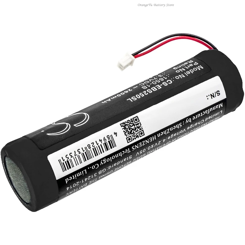 Replacement 3.7V 2600mAh Battery 1650-1B for Eschenbach SmartLux 2.5 Portable Video Magnifier
Replacement 3.7V 2600mAh Battery 1650-1B for Eschenbach SmartLux 2.5 Portable Video Magnifier