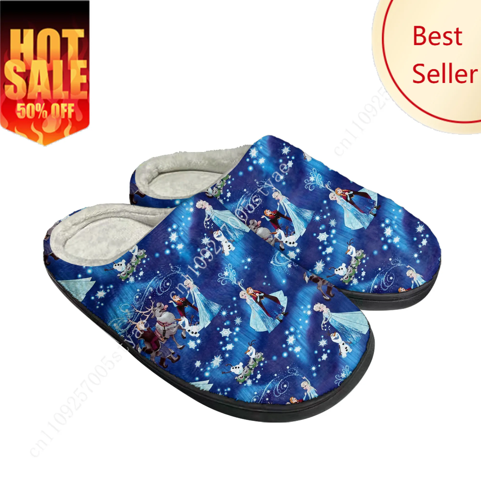 Elsa Anna Cotton Slippers Disney Cartoon Decorate Plush Indoor Shoes Design Your Photo Party Holiday Gifts Custom Shoe
Elsa Anna Cotton Slippers Disney Cartoon Decorate Plush Indoor Shoes Design Your Photo Party Holiday Gifts Custom Shoe