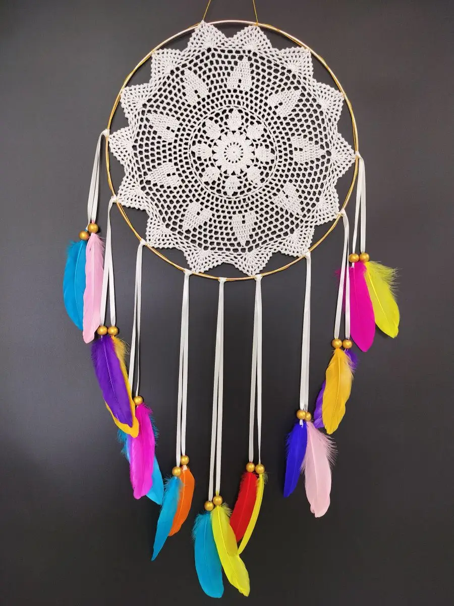 Large Colorful Dreamcatcher Wedding Birthday Gift Handmade Dream Catchers DIY Home Decorating Craft Decor Kids Children Presents
Large Colorful Dreamcatcher Wedding Birthday Gift Handmade Dream Catchers DIY Home Decorating Craft Decor Kids Children Presents