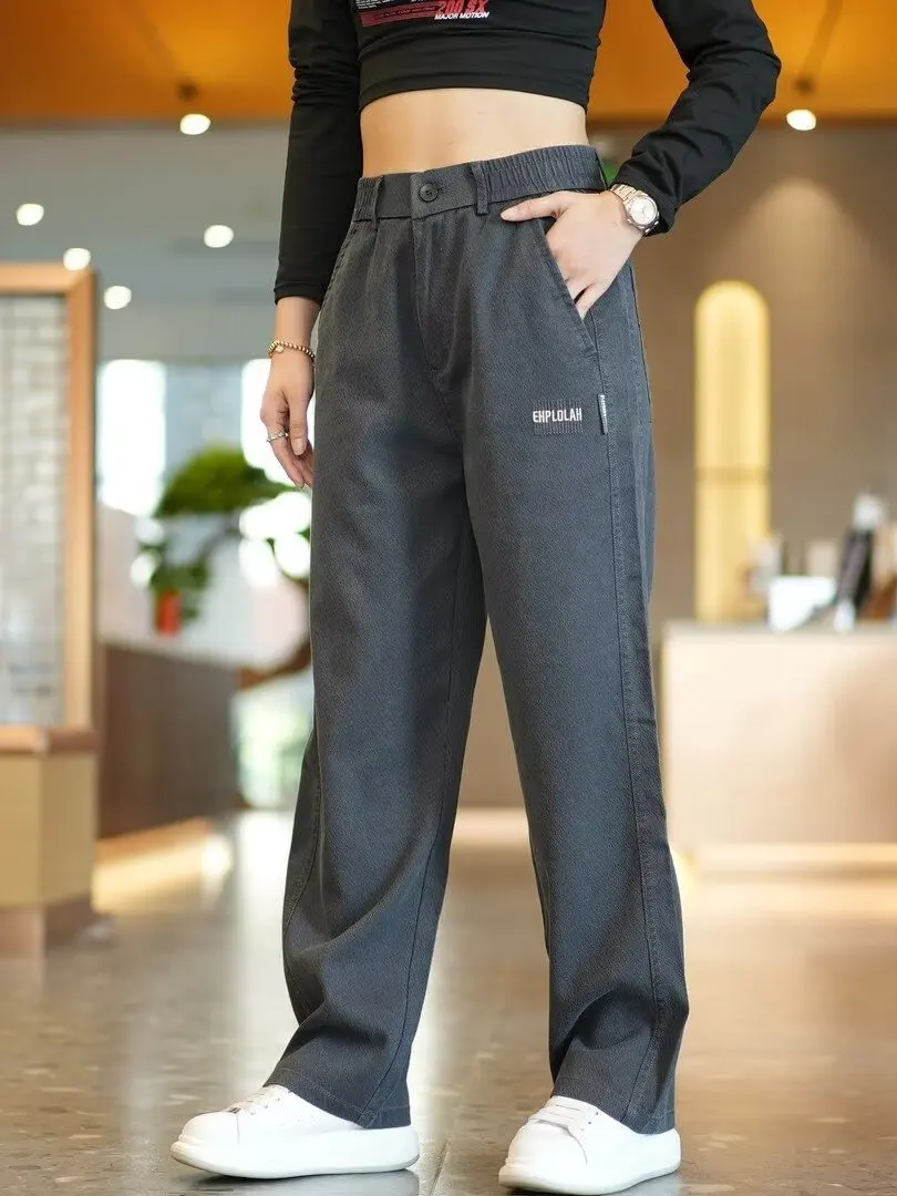 Summer Thin Ice Silk Straight Leg Casual Pants Loose Fit Men's Fashionable Long Trousers Dad Clothes Lenzing Modal Casual Pants
Summer Thin Ice Silk Straight Leg Casual Pants Loose Fit Men's Fashionable Long Trousers Dad Clothes Lenzing Modal Casual Pants